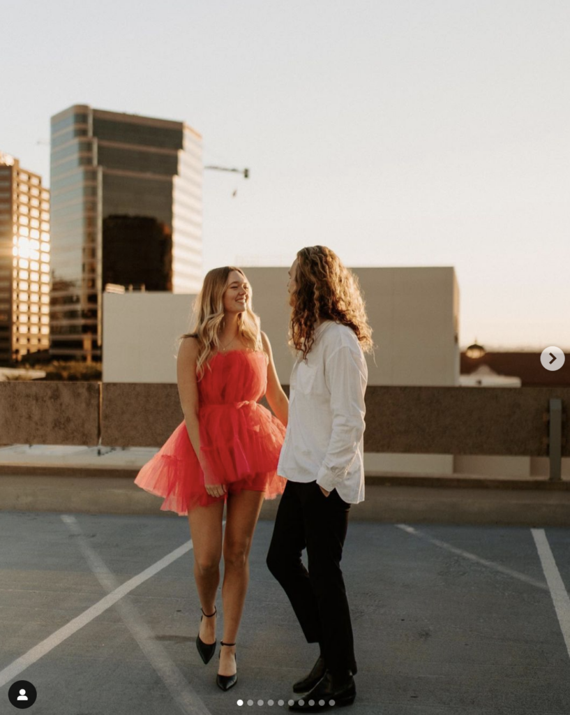 Downtown Phoenix Engagement Photoshoot